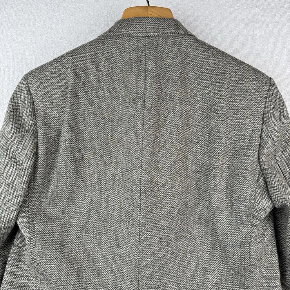 90’s Vtg The Andover Shop Herringbone Wool Blazer Sport Coat Mens 42 21”x30” USA - Picture 8 of 9